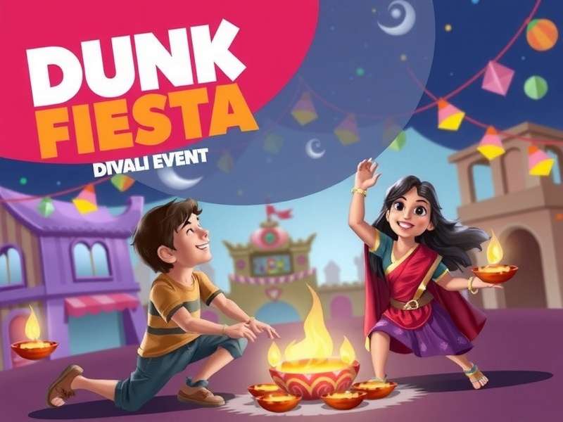 Dunk Fiesta Diwali Event