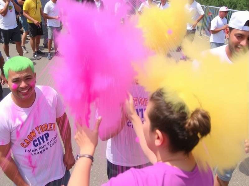 Dunk Fiesta Holi Event